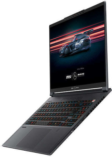 MSI Stealth A16 Ai+ 16" OLED QHD+ 240Hz (Ryzen 9-HX 370/32GB/1TB SSD/W11 Home) (Международна английска клавиатура)