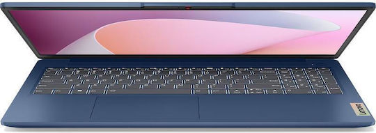 Lenovo IdeaPad Slim 3 15ABR8 15.6" IPS FHD (Ryzen 5-5625U/16GB/512GB SSD/Без операционна система) (US клавиатура)