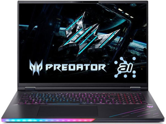 Acer Predator Helios 18 AI PH18-I71 -96L6 18" IPS QHD+ 120Hz (Ultra 9-290HX/192GB/2TB SSD/GeForce RTX 5090/W11 Pro) (BG Keyboard)