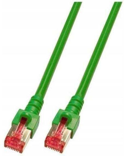 Patchcord RJ45 S/FTP Cat 6 Green 5m