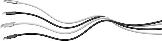 Mobile Origin Braided USB 2.0 Video Cable USB-C Male - USB-C 60W PD Black 1m MO-USC-CB11-BLK