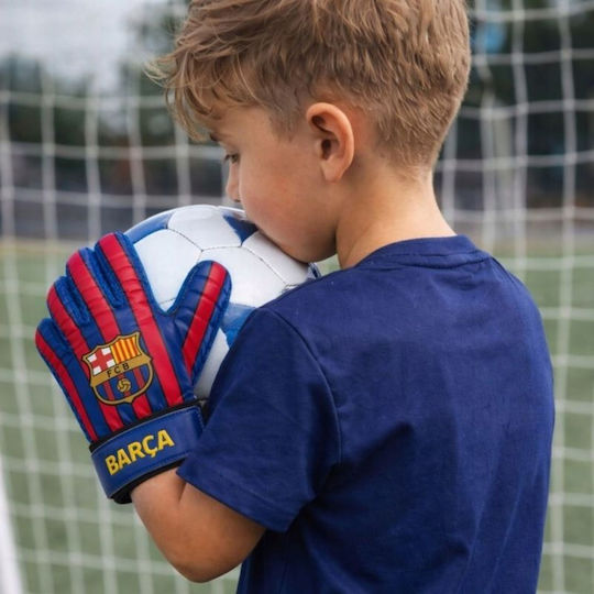 F.C. Barcelona Kids Multicolour Goalkeeper Gloves