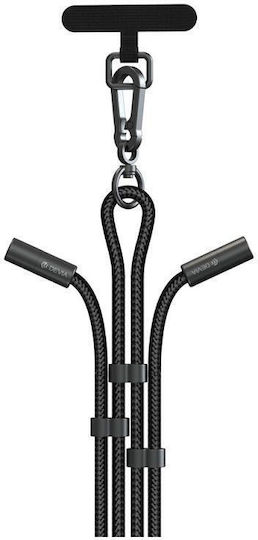 Devia Ec657 Braided USB 2.0 Cable USB-C Male - USB-C 60W PD Black 1.6m
