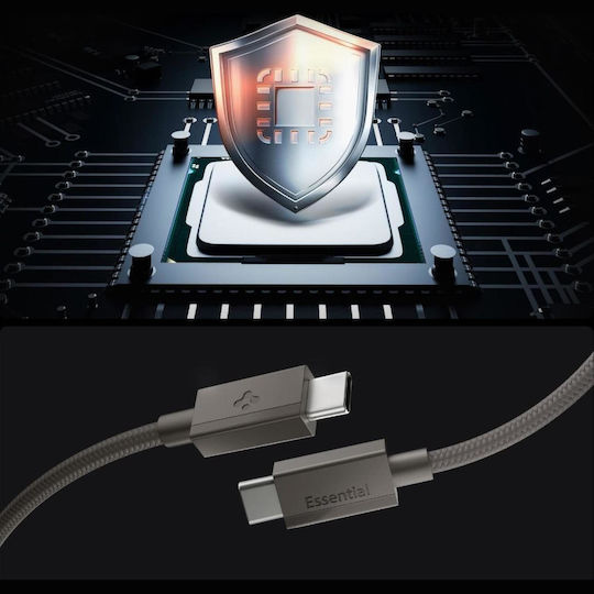 Spigen USB 2.0 Cable USB-C male - USB-C 60W 1.5m ACA10418