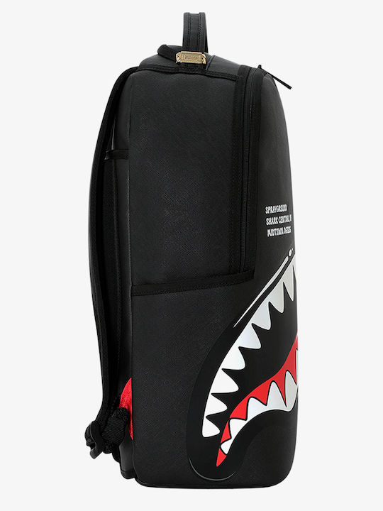Sprayground Shark Central Bubbly Черна Ученическа Раница Основно Клас 2026