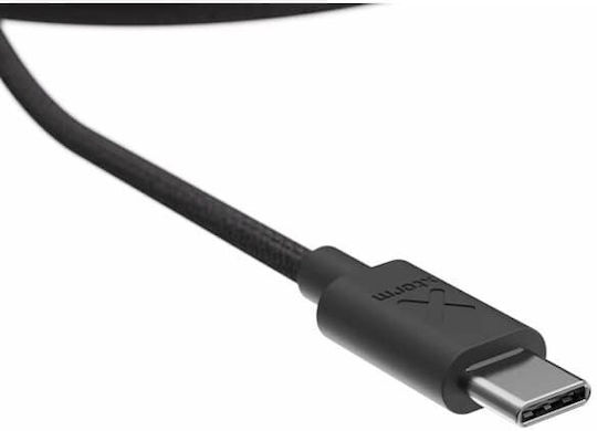 Xtorm USB 2.0 Cable USB-C male - USB-C 100W PD Μαύρο 1m CXG2071