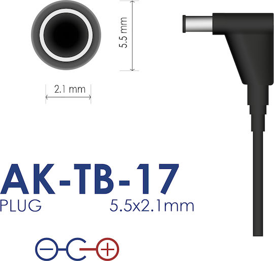 Akyga Adaptor Universal de Alimentare 12 2A cu Putere 24W (AK-TB-17)