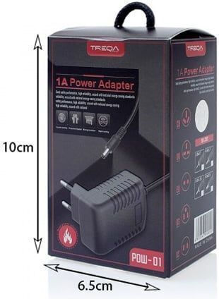 Treqa Universal Power Adapter 12V 1A with Power 12W POW-01
