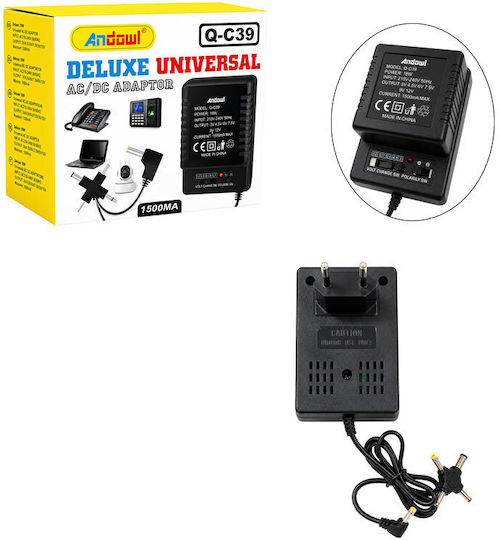 Andowl Q-c39 Universal Τροφοδοτικό με Ισχύ 18W