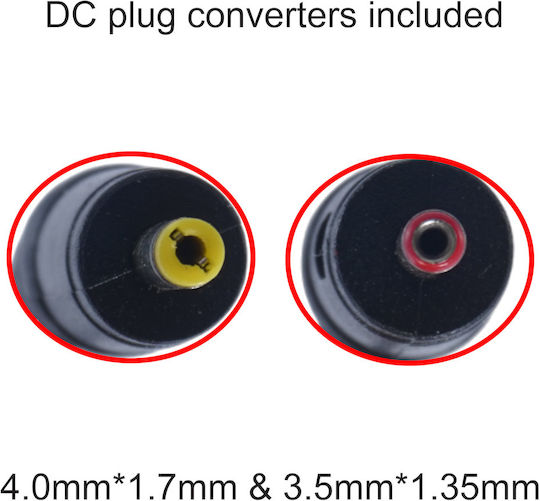 Universal Τροφοδοτικό 12V 3A με Ισχύ 36W με σετ βυσμάτων (60271)