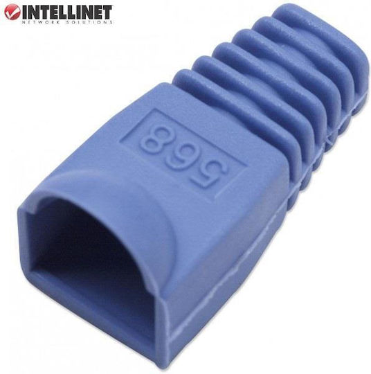Intellinet 219228 Strain Relief Boot for 6.2mm RJ45 Μπλε 10pcs