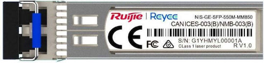 Ruijie Networks Nis-ge-sfp-550m-mm850 Sfp Приемо-предавател Модул Оптичен 1gbps 850nm 550m Lc Двоен