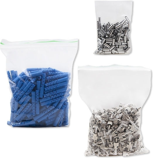 Qoltec Light Cooling Connectors St Singlemode 3.0mm Mounting Kit 200 Pieces