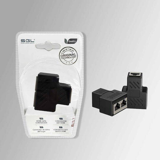 Splitter de cablu de rețea Ethernet Splitter A1769-1 204604 Tr283871