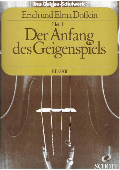 Nakas Doflein - Der Anfang Des Geigenspiels. Band 1 Sheet Music for Violin