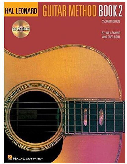 Hal Leonard Guitar Method Learning Method for Guitar Book 2 + CD Book 2