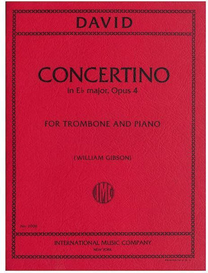 David Ferdinand Concertino In Eb Major Op 4
