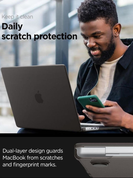 Spigen Pro Θήκη για Laptop σε Μαύρο χρώμα
