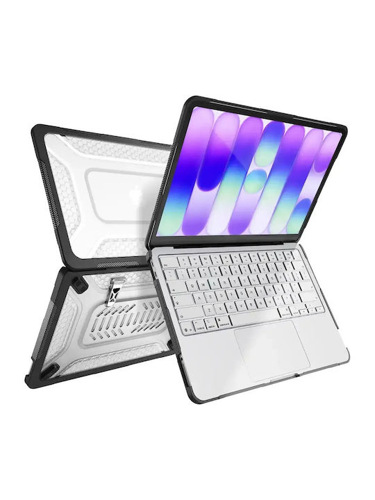 Tech-protect Tech-protect Kevlar Pro Macbook Neo 13 2026 Matt Schwarz Klare Hülle
