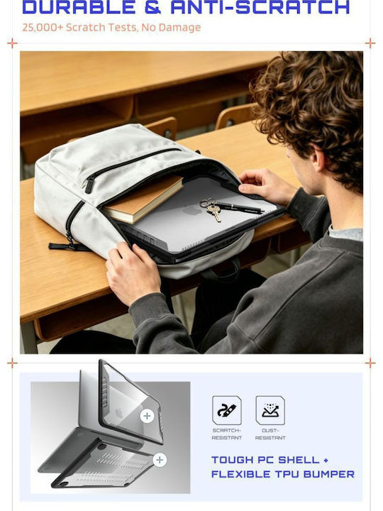 Supcase Case for 13" Laptop in Black Colour