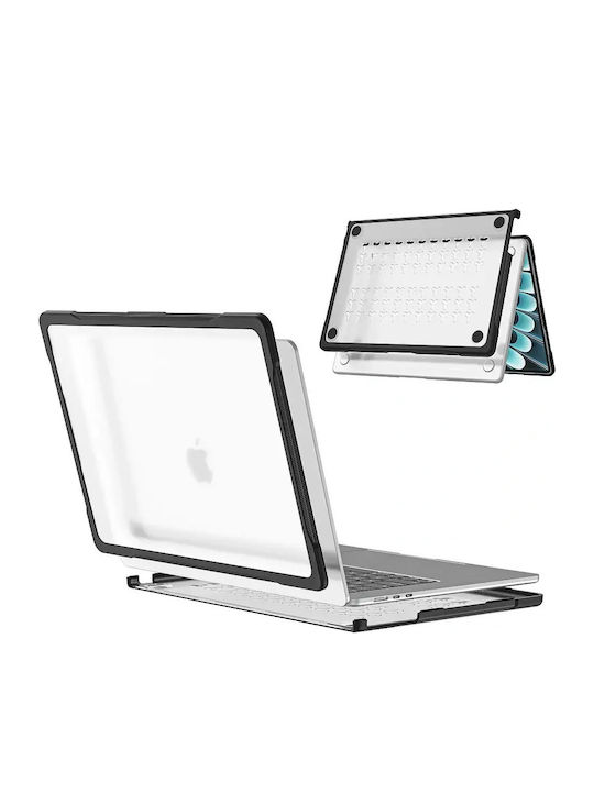 Tech-Protect Θήκη για Laptop MacBook Air 13 M2-M5 σε Μαύρο χρώμα