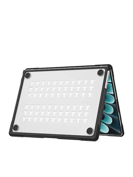 Tech-Protect Θήκη για Laptop 15" MacBook Air 15 2023-2026 σε Μαύρο χρώμα