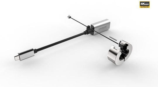 Vivolink Μετατροπέας USB-C male σε USB-C female 1τμχ