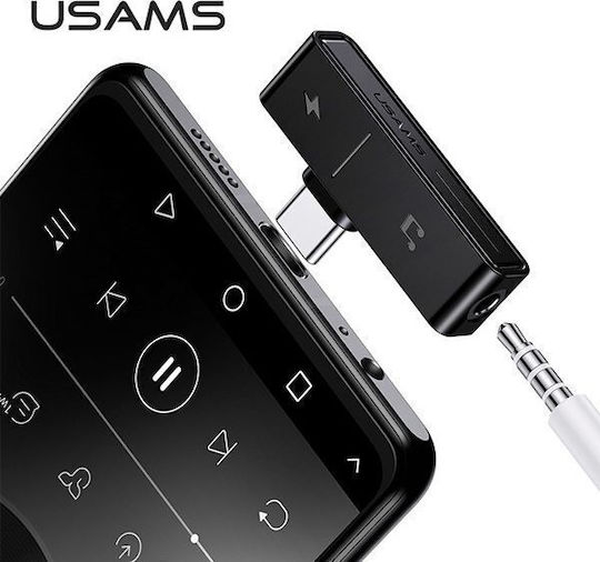 Usams SJ386 Converter Lightning Male To 3.5mm Lightning Female