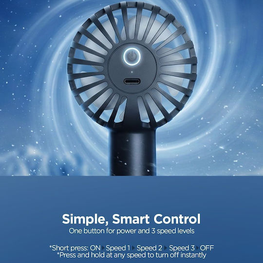Spigen Handheld Fan Black AHP10454