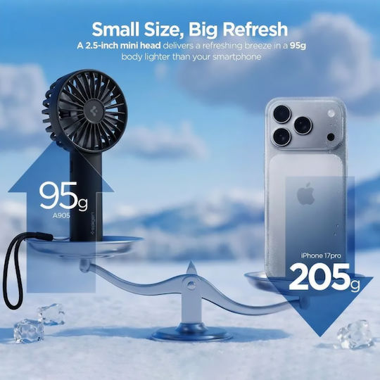 Spigen Handheld Fan Black AHP10454