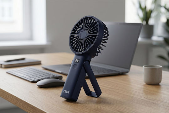 Noveen F120 Rechargeable Usb Hand Desk Fan