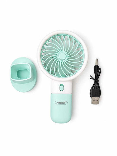 Andowl Handheld Pink Fan 15153