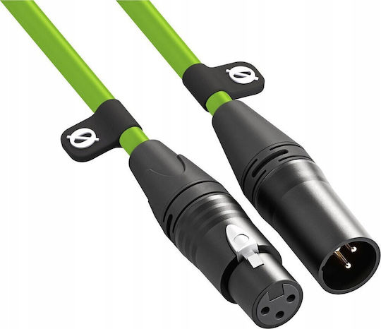 Rode Cable XLR male - XLR female Πράσινο 6m (45701)