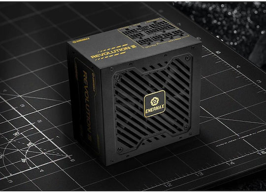 Enermax Revolution III 1000W Black Computer Power Supply Full Modular 80 Plus Gold
