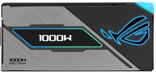 Asus ROG Thor Platinum III 1000W Черен Захранващ Блок За Компютър Full Modular 80 Plus Platinum