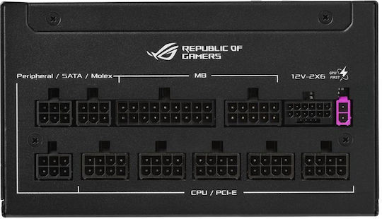 Asus ROG Strix Platinum (ROG Equalizer) 850W Black Power Supply Full Modular 80 Plus Platinum