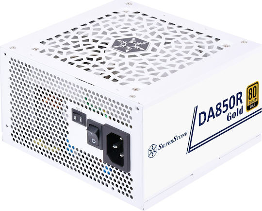 Silverstone DA850R 850W White Computer Power Supply Full Modular 80 Plus Gold