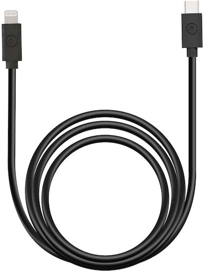 Bigben Connected USB-C Lightning Cable 1.2m 3A Black