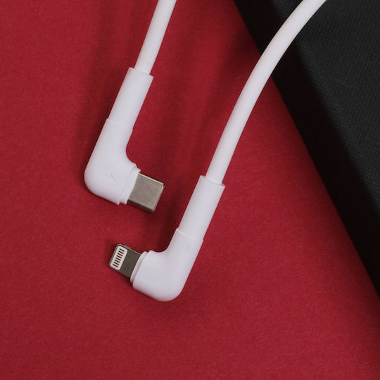 Maxlife USB-C to Lightning Cable 27W White 1m (MXUC-09T)