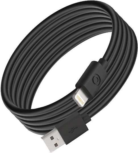 Bigben Connected Cablu USB-A Lightning 1.2m 2.4A Negru