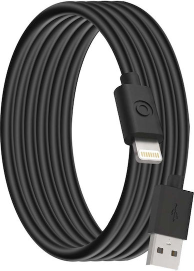 Bigben Connected Cablu USB-A Lightning 1.2m 2.4A Negru