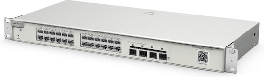 Ruijie RG-NBS5200-24GT4XS Managed L2 Switch with 24 Gigabit (1Gbps) Ethernet Ports and 4 SFP Ports