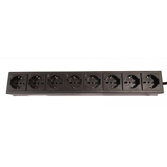 Techly Rack Power Strip NET-PRA-TEH-032 1pcs