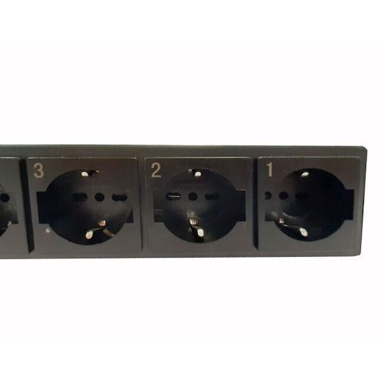 Techly Rack Power Strip NET-PRA-TEH-032 1pcs