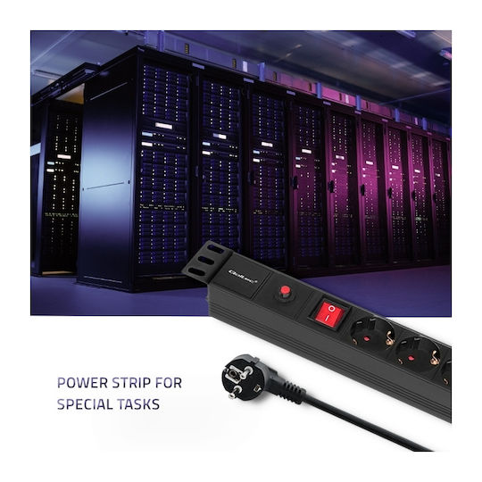 Qoltec Qoltec Rack Power Strip 53993 1 Piece