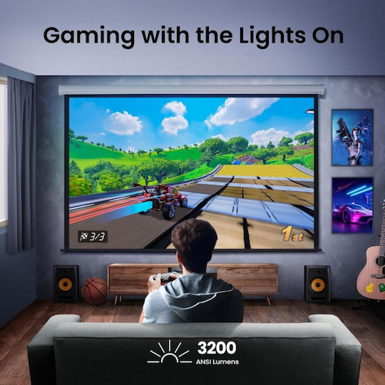 BenQ TK710 Projector DLP Full HD Laser With Built-in Speakers 9H.JSJ77.17E