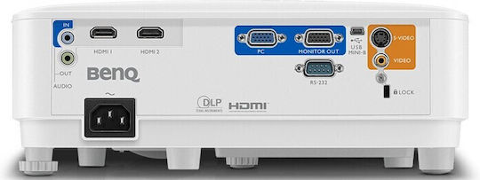 BenQ MW550 9H.JHT77.13E 3D Projektor DLP HD Normale Lampe mit Eingebauten Lautsprechern Weiß