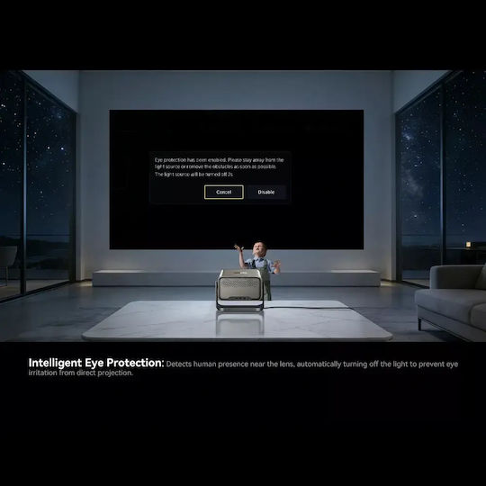 BlackView PV1000 Max Mini Projector LCD Full HD with Wi-Fi and Built-in Speakers PV1000MAX