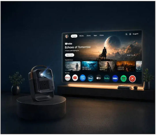 Wanbo Togo Pro Mini Projector LCD Full HD LED Lamp with Wi-Fi and Built-in Speakers