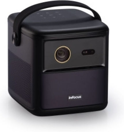 InFocus Crusader Challenger IN3008SL Mini Projector DLP Full HD Λάμπας LED με Wi-Fi και Ενσωματωμένα Ηχεία